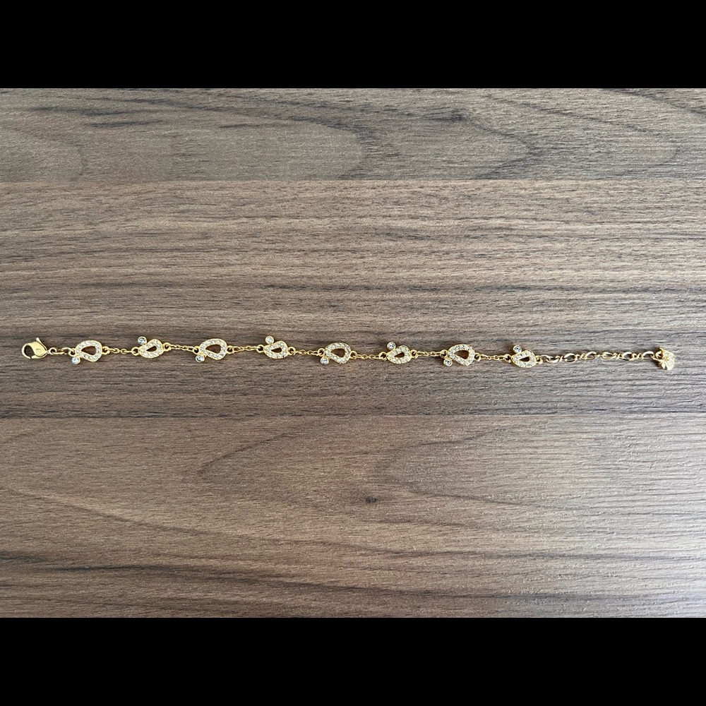 Swarovski bracelet, 15-21 cm